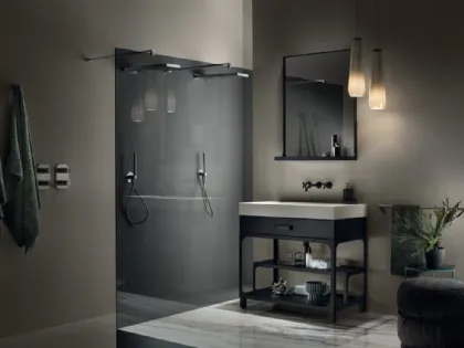 Mobile da Bagno Mistfits Bathroom Coal Black di Scavolini Bathrooms