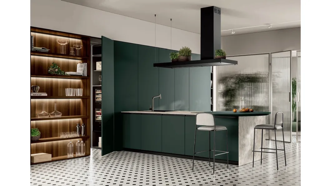 Cucina Moderna Linea|Lungomare 03 di Colombini Casa Artec