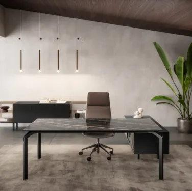 Scrivania Direzionale Yoga 2023 in Laminam di About Office